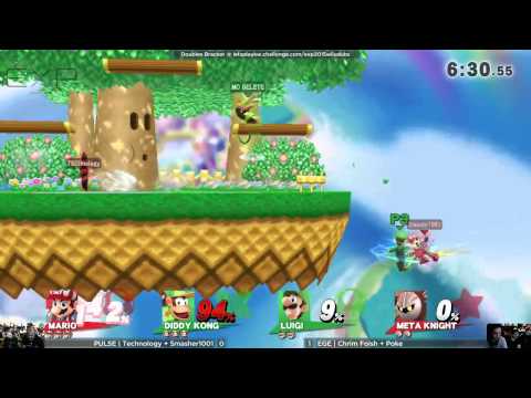 EXP 2015 --- SM4SH: EGE  Chrim Foish + Poke vs PULSE  Technology + Smasher1001