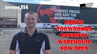 Ep114. Bunnings North Toowoomba Warehouse Now Open | by Brendan Homan Properties