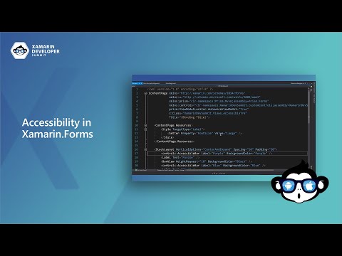 Accessibility in Xamarin.Forms | Xamarin Developer Summit