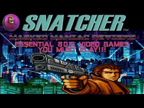 Snatcher Sega CD Review & Retrospective Essential 80's Video Games You Must Play Hideo Kojima Konami