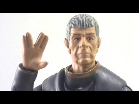 Video review of the new 2009 Star Trek Movie toy; Original Spock