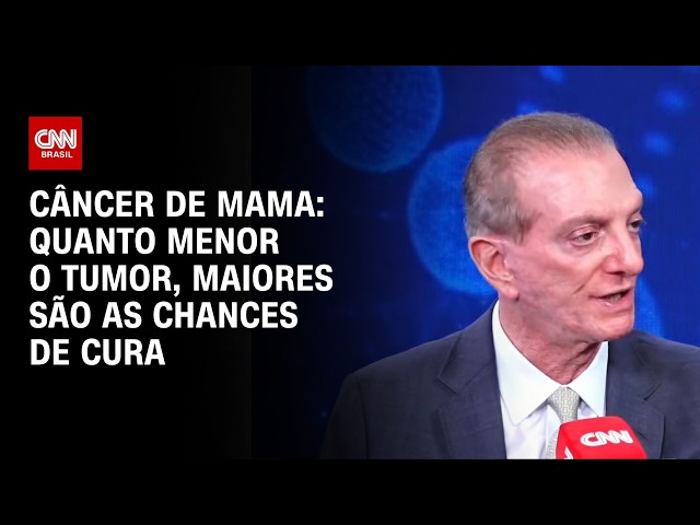 Câncer de mama: diagnóstico precoce aumenta chances de cura e pode salvar vidas | CNN Sinais Vitais