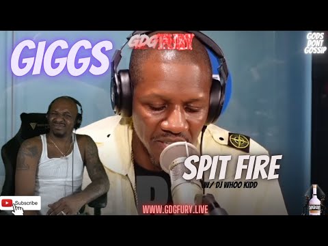 AMERICAN Reacts to Spit Fire: GIGGS freestyle with Whoo Kid