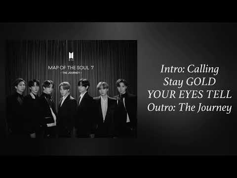 BTS~ Map of the Soul: 7 ~The Journey~「original song」TRACKLIST