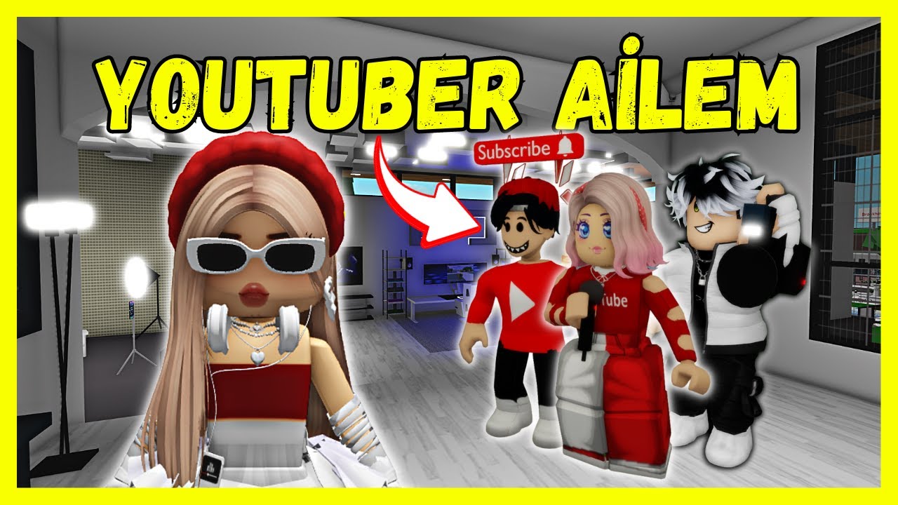 YOUTUBER ARIGİLLER BENİ EVLAT EDİNDİ❤️AYŞEM ECE ARI💥ARIGİLLER🐝ROBLOX BROOKHAVEN🏡RP