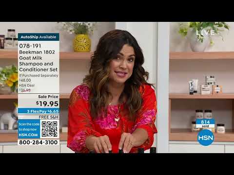 HSN | Beekman 1802 Beauty - All On Free Shipping 05.23.2023 - 11 PM