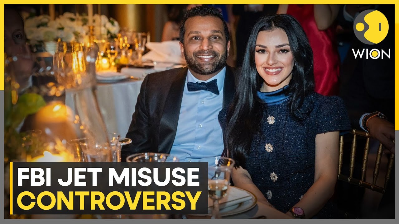 FBI Director Kash Patel Under Fire for Using FBI Jet to Fly Girlfriend | WION