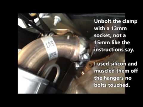 2013 Shelby Mustang GT500 Borla Atak Exhaust Install part #11831