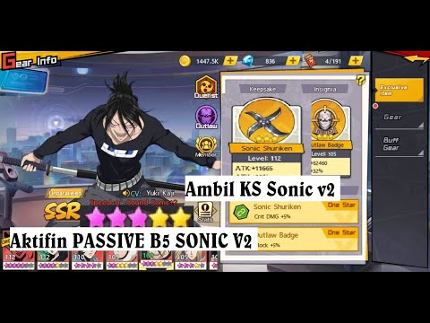 B5 SONIC V2? GAS..!! KEEPSAKE ? GAS..!!! +LC LAWAN SULTAN GUYNGID - One Punch Man The Strongest