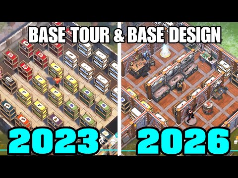 BASE TOUR & BASE DESIGN! 2023 vs 2026 - Last Day on Earth: Survival 