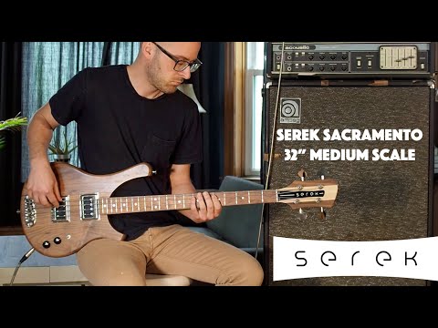 Serek Basses - Sacramento Bass 32" Medium Scale Demo