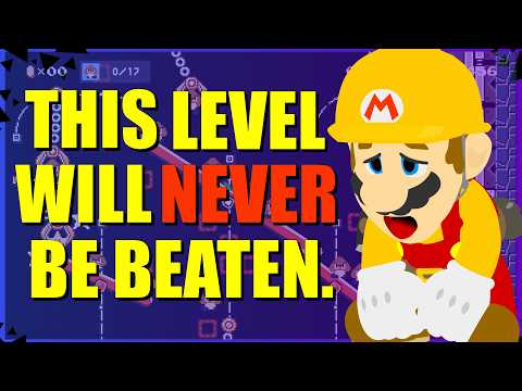 Why this Mario Maker Level Will Never Be Beaten.