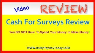 WARNING! - Don&#39;t Buy &quot;Get Cash for Surveys&quot; by Gary Mitchell