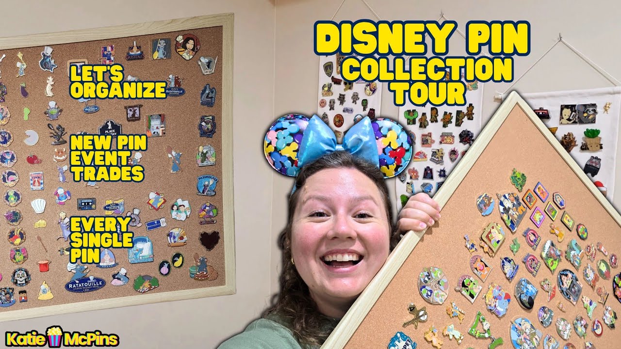Let's Take a Look at My Disney Pin Collections - Adding New Finds and Organizing (April 2026)