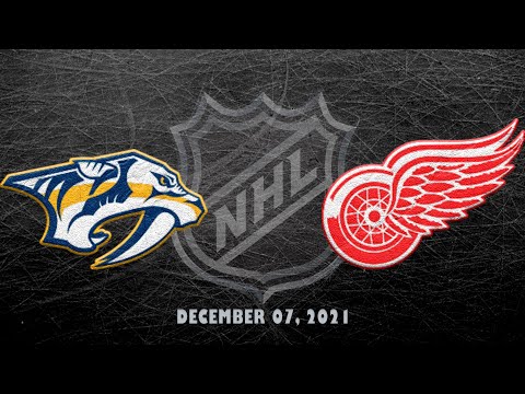 NHL Predators vs Red Wings | Dec.07, 2021