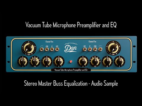 Professor Dan Vacuum Tube Microphone Preamplifier and EQ image 7
