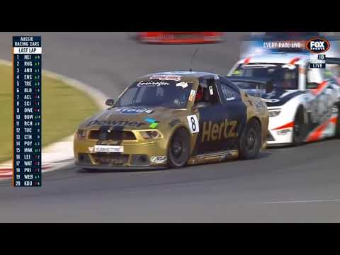 Aussie Racing Cars Championship 2018. Race 3 The Bend Motorsport Park. Last Laps