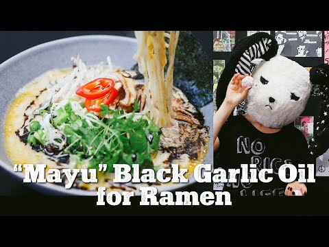 Transform Your Ramen: Crafting the Magical "Mayu" Black Garlic Oil