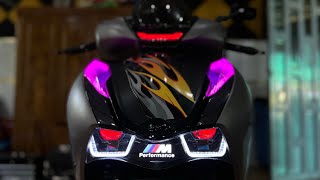 Honda SH 350i Bi Led T-Rex 5.0 200W Lazer Demi Lexus L8S Full Combo Cao Cấp Tại Vĩnh Long T23Shop