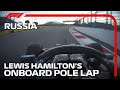 Lewis Hamilton's Pole Lap | 2020 Russian Grand Prix | Pirelli