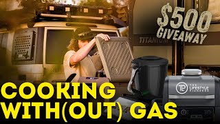 🔥BEST Electric Cooking Tech For Off Grid Travel: No GAS, No Worries!⚡