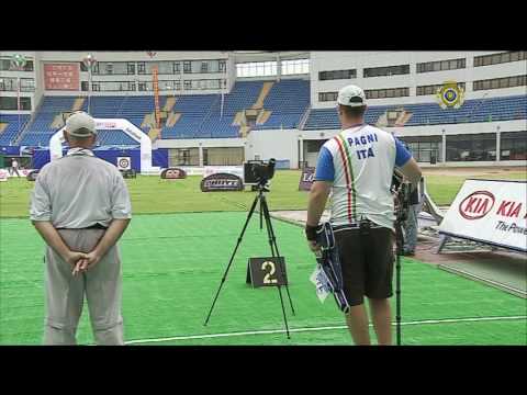 Jorge Jimenez v Sergio Pagni – compound men's gold | Shanghai 2009 Archery World Cup S4