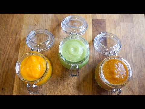 How to Make Homemade Baby Food | Baby Food Puree