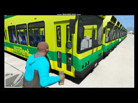 GTA 5 BRUTAL CLOSE UP BUS CRASHES - IMPACT COMPILATION