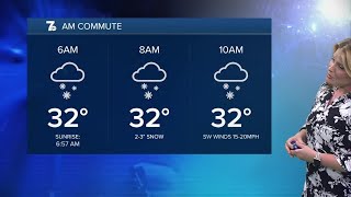 7 Weather Forecast  11p.m. Update, Tuesday, February 24