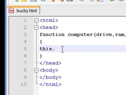 Javascript Tutorial 25 Introduction To Objects