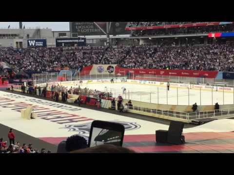 Selanne Scores GWG Jets vs. Oilers Alumni Game