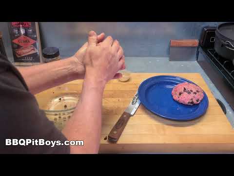 CHOCOLATE CHIP COOKIE CHEESE BURGER | Recipe | BBQ Pit...