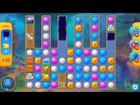 Fishdom  Level 6241 - 6250 🐟  (First Try) 🐠