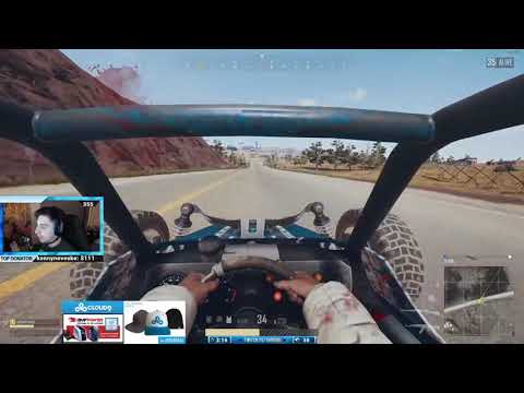 Shroud Plays PUBG Duo 20 Kill Desert Map "HOLY - BEST PLAYER" VOD (12/16/17)