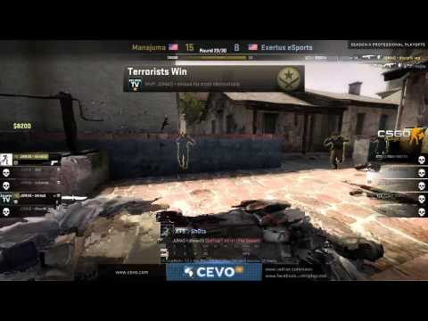 CEVO-Pro CS:GO Season 4 Playoffs: Manajuma vs. Exertus eSports - Round of 8 on de_inferno (2 of 2)