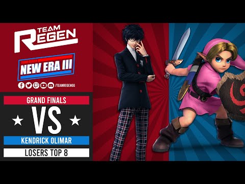 New Era 3: Losers Top 8 Grand Finals (Joker) Vs Kendrick Olimar (Young Link,Minecraft)