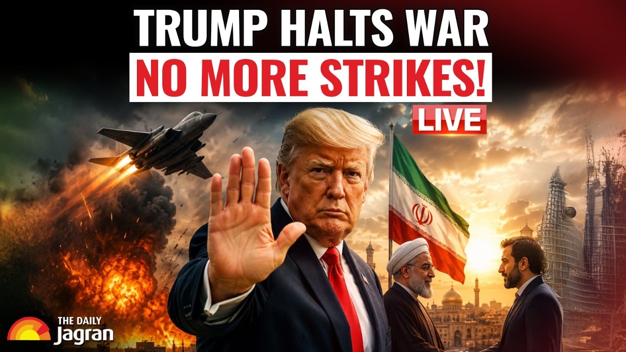 IRAN WAR LIVE: Trump Says US Stopped Massive Iran Attack to Secure Nuclear Deal | TDJ GLOBAL
