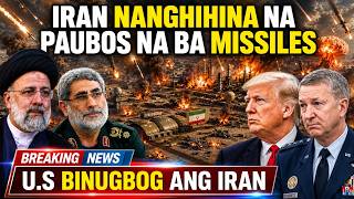 ETO NA NGA! IRAN NANGHIHINA NA BA?!! PAUBOS NA ANG MISSILES?