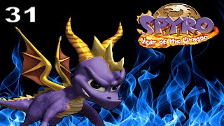 Spyro: Year of the Dragon 117% Walkthrough HD - Part 31: Midnight Mountain