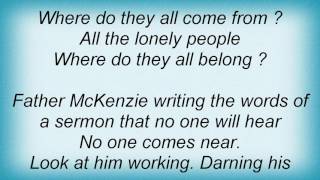 Ray Charles - Eleanor Rigby Lyrics