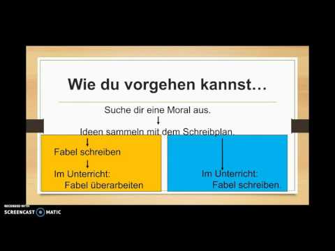 07 Eine eigene Fabel schreiben