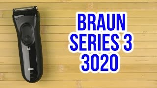 Braun Series 3 3020s Black - відео 2