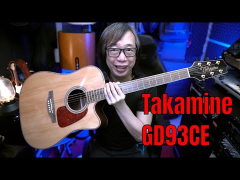 Takamine GD93CE- Nat 2021 - Natural image 11