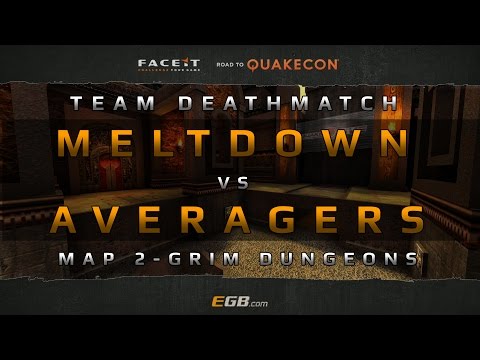 Meltdown vs Averagers - TDM - Map 2 (Road to Quakecon 2015)