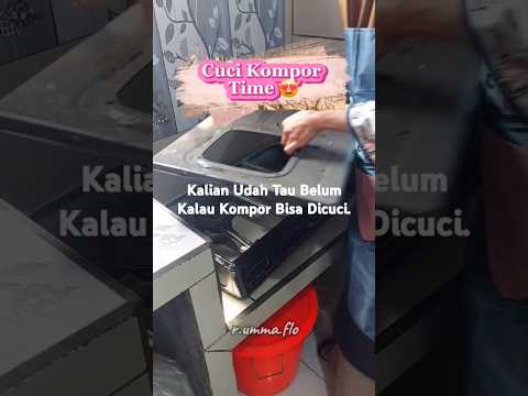 Cuci kompor kalian dirumah juga yuk!😍 #cucikompor #dapurbersih #rumah #rumahidaman #dapursederhana