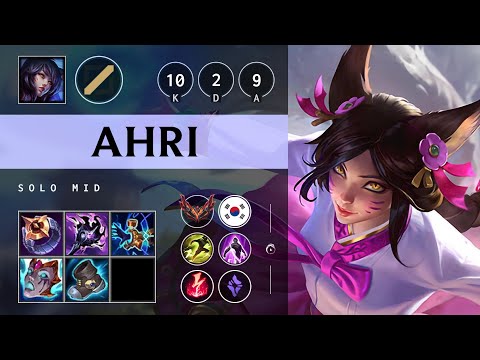 Ahri Mid vs LeBlanc - KR Grandmaster Patch 25.20