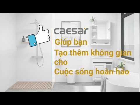 Giới thiệu Tủ Gương Phòng Tắm | Tủ Gương Caesar | Caesar ra mắt tủ gương phòng tắm