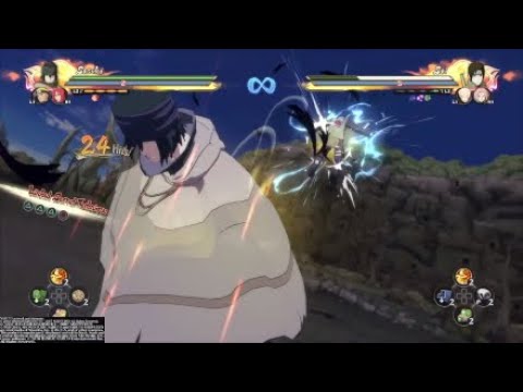 Sasuke (The Last) 80% Combo (UNBLOCKABLE) - Naruto Storm 4