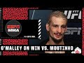 Sean O'Malley got the TKO but he wanted the knockout | #UFC264