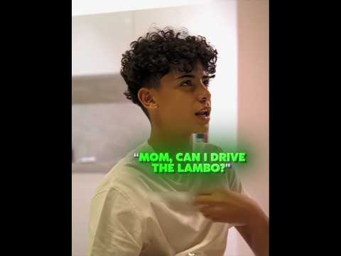 Junior Sempre Gostou de LAMBORGHINI 😁